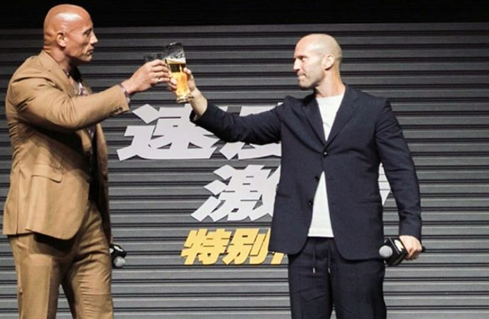 PHOTOS: The Rock, Jason Statham Wow Fans in Beijing and Guangzhou – That's  Beijing