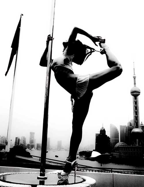 TBT: Shanghai's Premier Pole Dancer Lina Wang – That's Shanghai